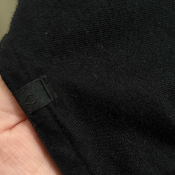 Lululemon Full Day Ahead Shirt Women's 6 Black Collared Long Sleeve Button Up - Picture 4 of 4